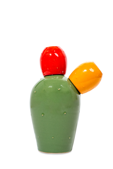 Orcio artigianale in ceramica con manico ml. 500 R P 18