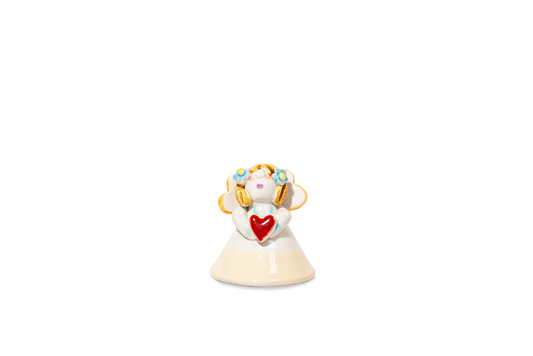 Campanella artigianale in ceramica "angelo" RP 68