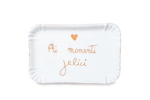 Vassoio artigianale in ceramica RP 69