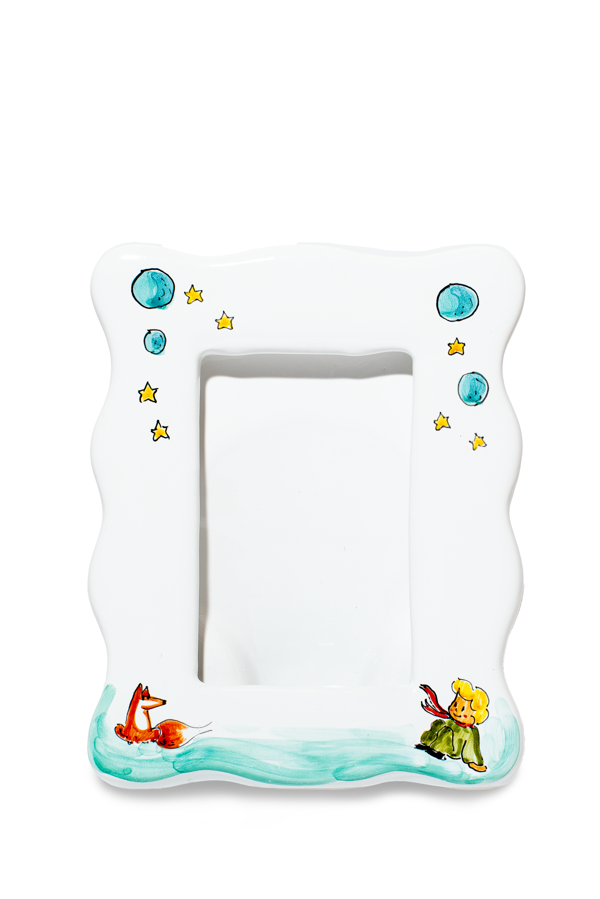 Cornice artigianale in ceramica "piccolo principe" RP 48