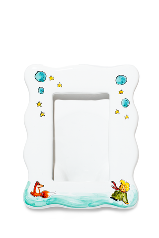 Cornice artigianale in ceramica "piccolo principe" RP 48