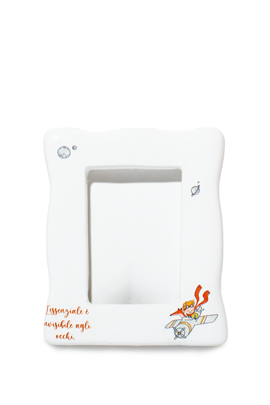 Cornice artigianale in ceramica "piccolo principe" RP 47