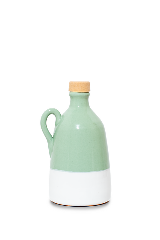 Orcio in ceramica bicolore c/manico RP8