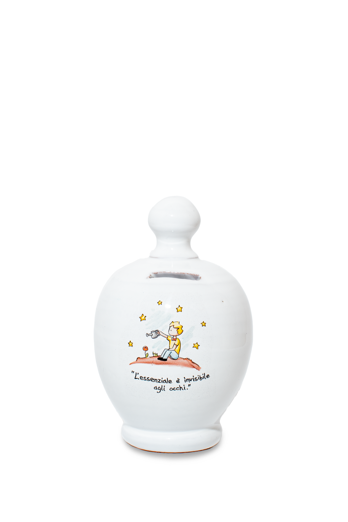 Salvadanaio artigianale "piccolo principe" RP 49