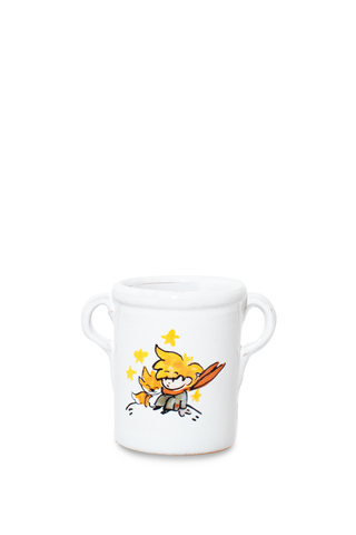 Capasa in ceramica artigianale " piccolo principe" RP 50